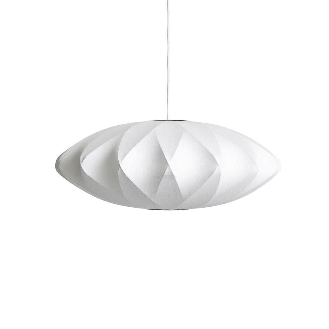 Bubble Pendant Light with Artificial Silk Lampshade - Yiosilamp