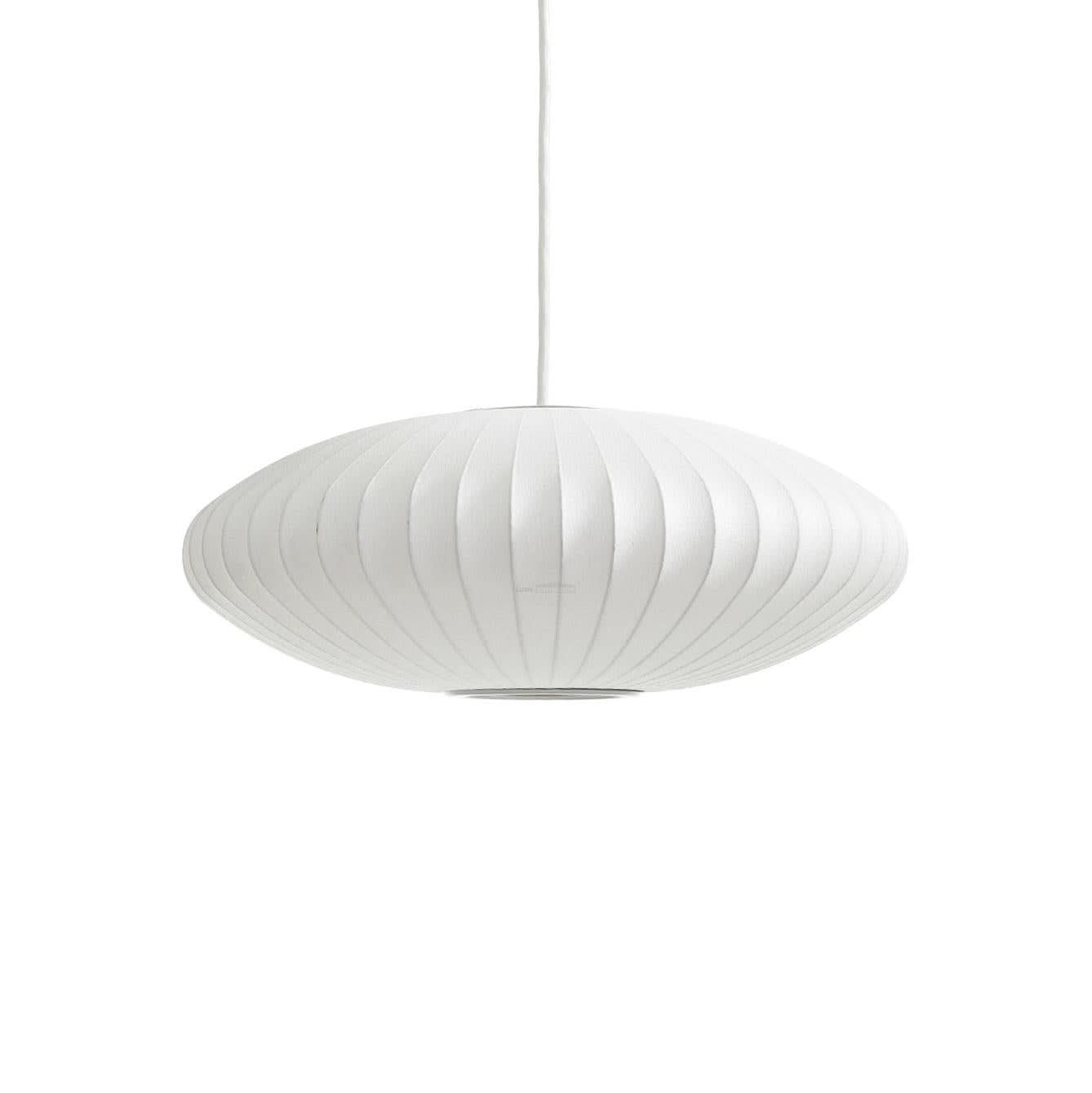 Bubble Pendant Light with Artificial Silk Lampshade - Yiosilamp