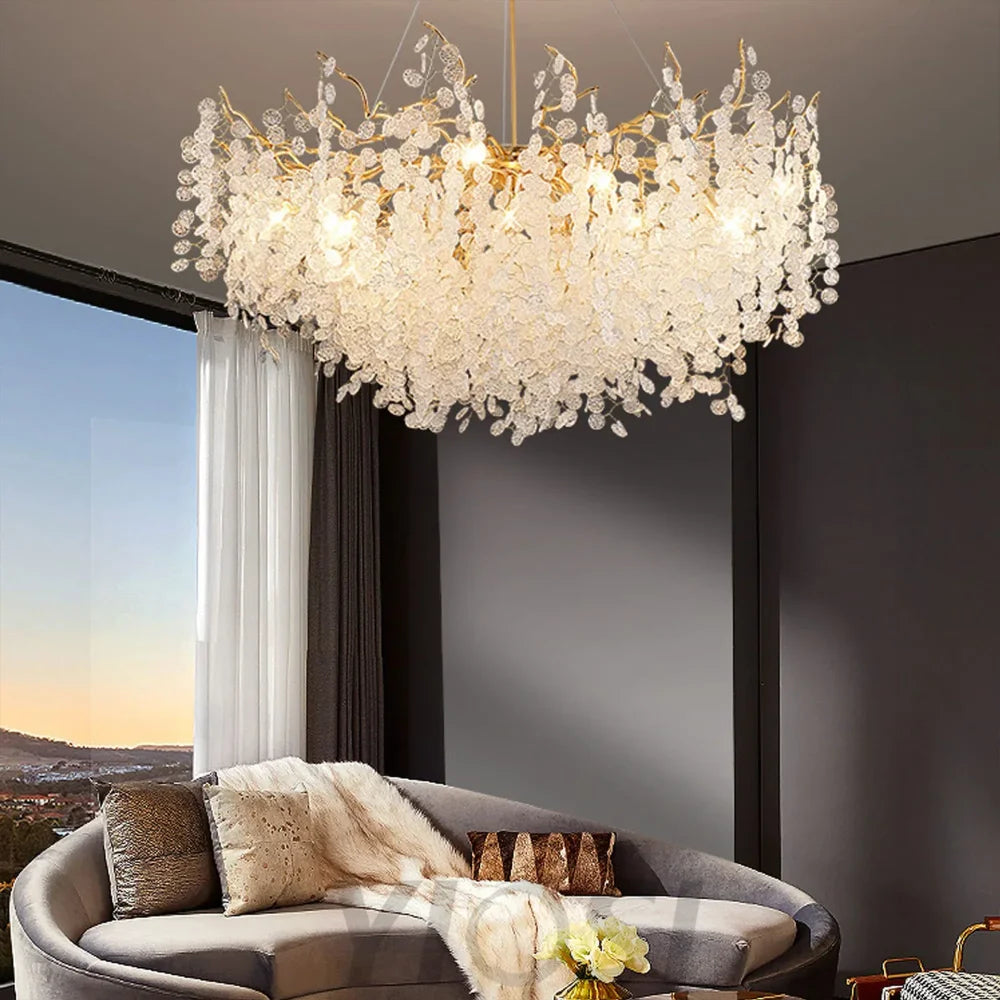 Aarley Modern Linear Branch Chandelier