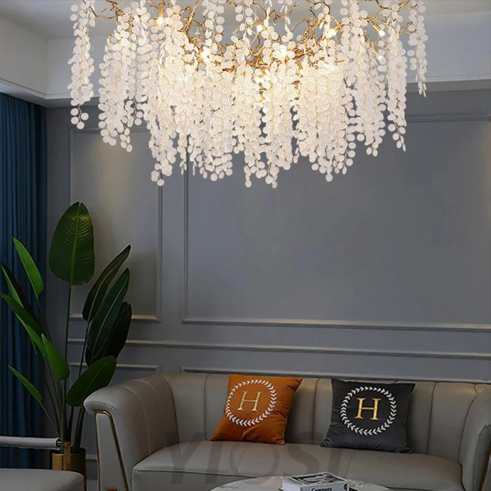 Aarley Modern Linear Branch Chandelier