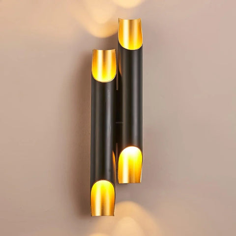 Abigali Straight Wall Sconce - Double-1-Yiosilamp