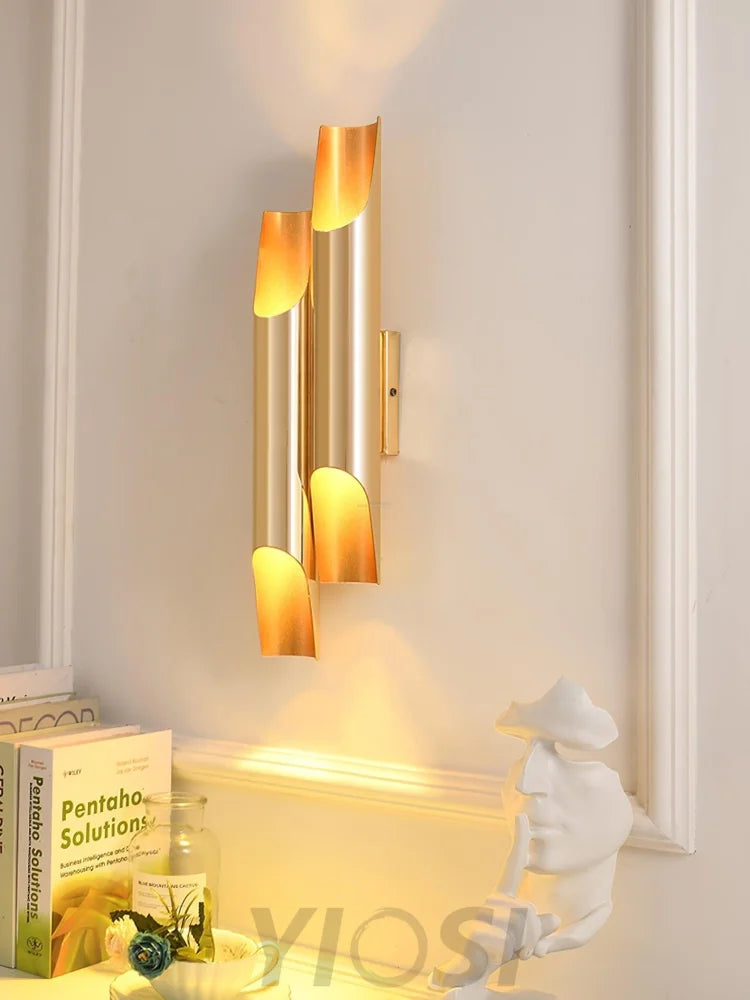 Abigali Straight Wall Sconce - Double-1-Yiosilamp