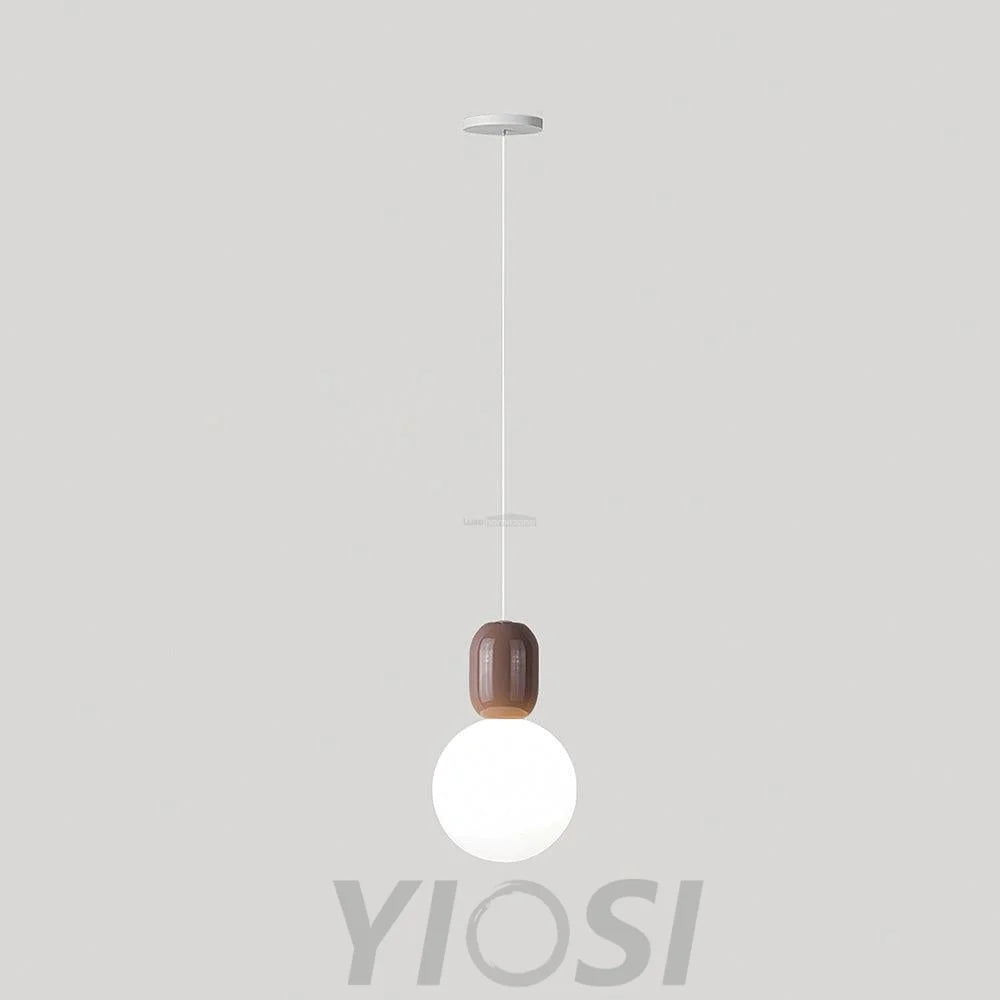 Acrylic Two Ball Pendant - Yiosilamp