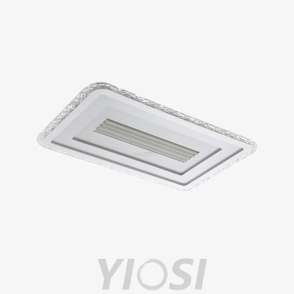 Acrylic Ultrathin Rectangle Ceiling Lamp L 38.6″ - Panel-1-Yiosilamp