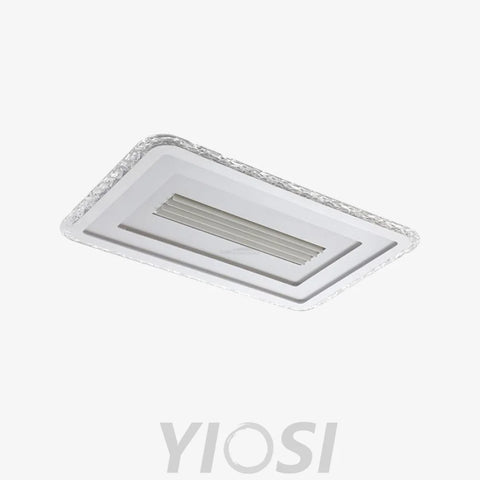 Acrylic Ultrathin Rectangle Ceiling Lamp L 38.6″ - Panel-1-Yiosilamp