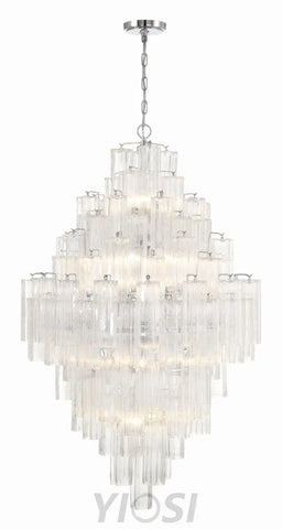 Addis Diamond Chandelier 49’’H Chandelier