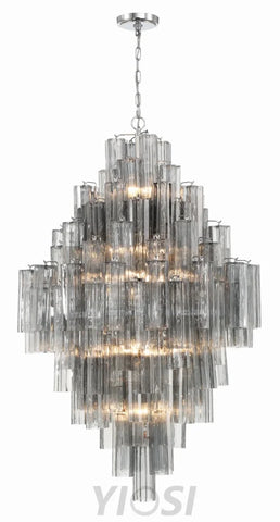 Addis Diamond Chandelier 49’’H Chandelier