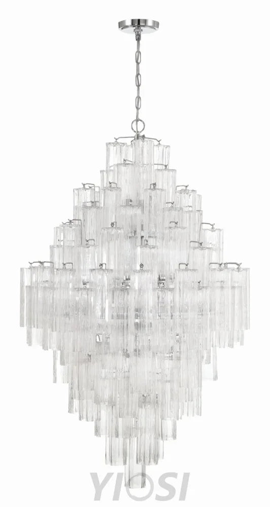 Addis Diamond Chandelier 49’’H Chandelier