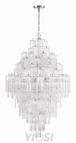 Addis Diamond Chandelier 49’’H Chandelier