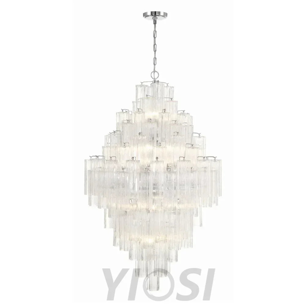 Addis Diamond Chandelier 49’’H Chandelier