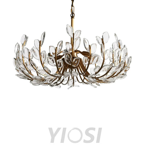 Adela 6 Light Chandelier 26" - 1016, All Products, bathroom, Bedroom, Chandelier, Dining & Kitchen, Entry/Foyer, Fanci, Hallway, Linear/Rectangular Chandelier, Living Room, round chandelier, Wall Sconces-1-Yiosilamp