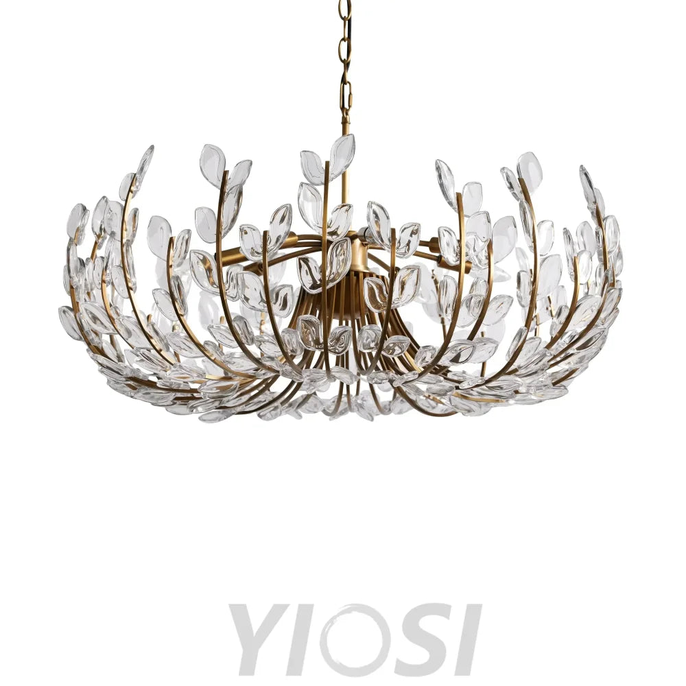 Adela 8 Light Chandelier - 1016, All Products, bathroom, Bedroom, Chandelier, Dining & Kitchen, Entry/Foyer, Fanci, Hallway, Linear/Rectangular Chandelier, Living Room, round chandelier, Wall Sconces-1-Yiosilamp