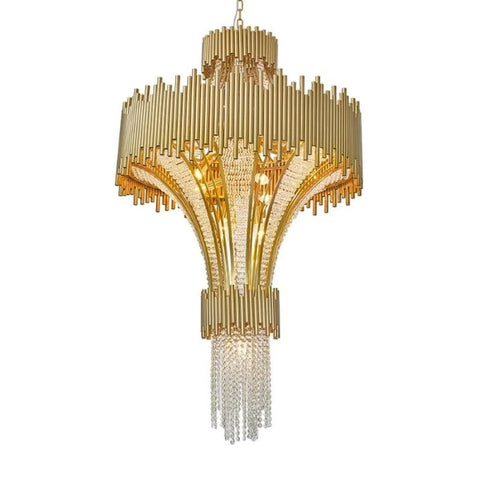 Adisa Modern Multi-Tier Crystal Chandelier Diameter 60 Cm (23.4 In) X Height 140 54.6