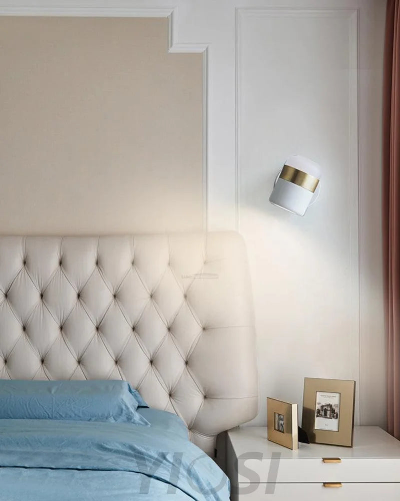 Adjustable Glass Wall Lamp ∅ 4.7″ - Yiosilamp