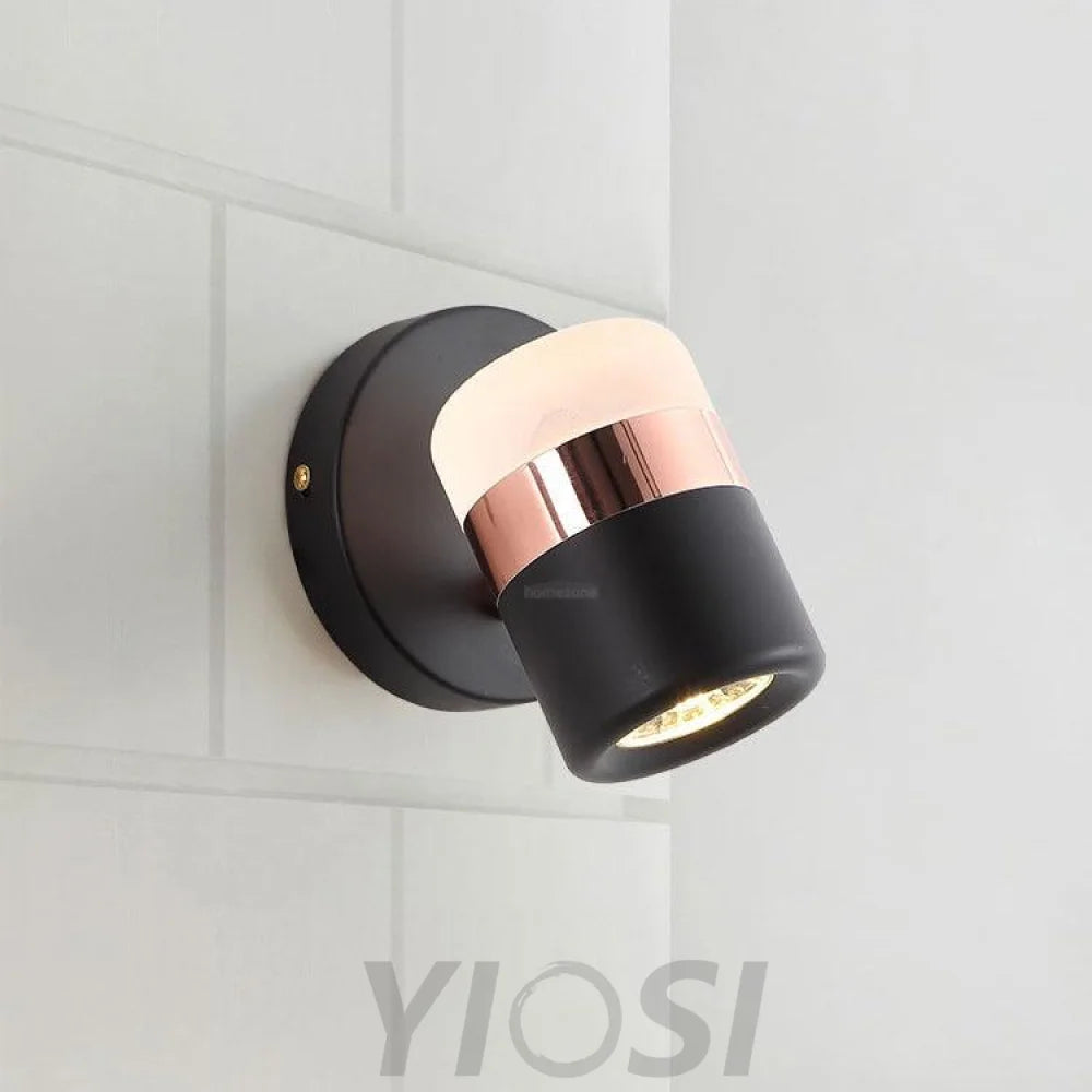 Adjustable Glass Wall Lamp ∅ 4.7″ - Yiosilamp