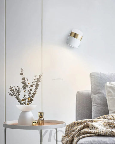 Adjustable Glass Wall Lamp ∅ 4.7″ - Yiosilamp