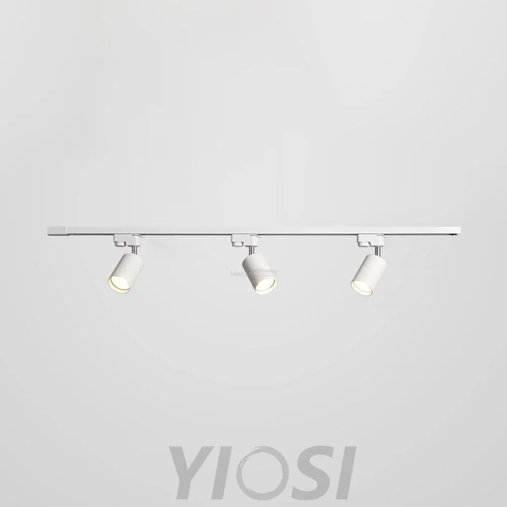 Adjustable Spotlight Track Ceiling Light with 3/4/5 heads - Industaarial-1-Yiosilamp