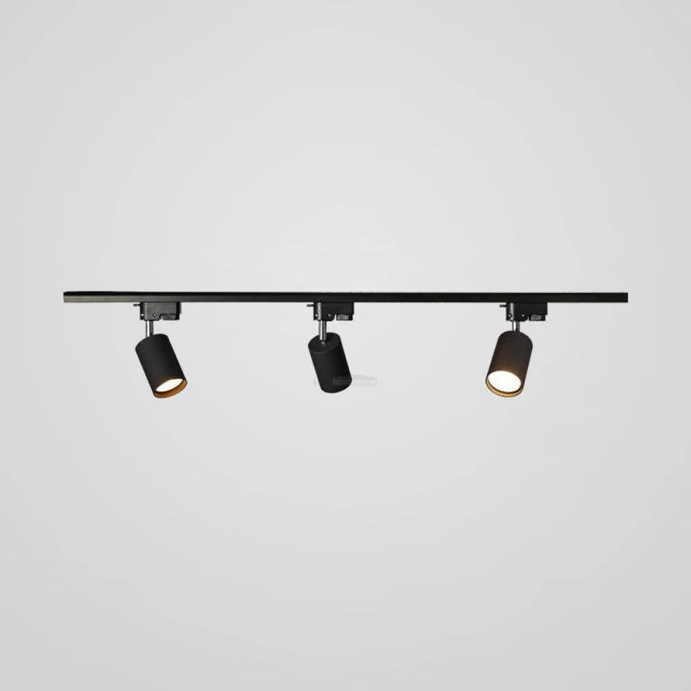 Adjustable Spotlight Track Ceiling Light with 3/4/5 heads - Industaarial-1-Yiosilamp