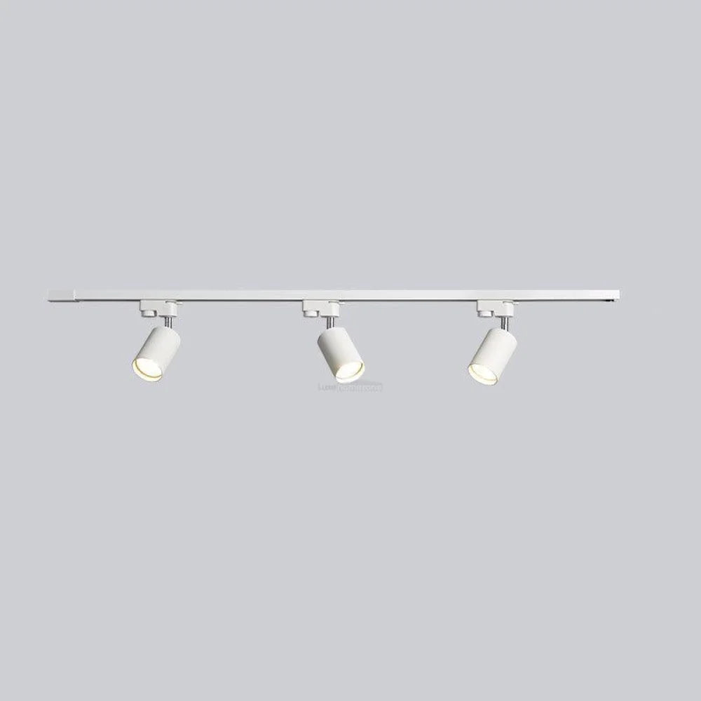 Adjustable Spotlight Track Ceiling Light with 3/4/5 heads - Industaarial-1-Yiosilamp