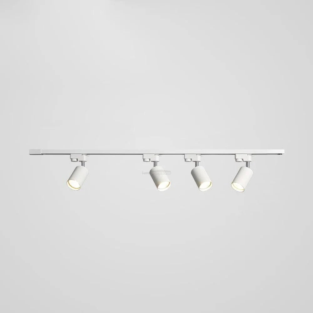 Adjustable Spotlight Track Ceiling Light with 3/4/5 heads - Industaarial-1-Yiosilamp