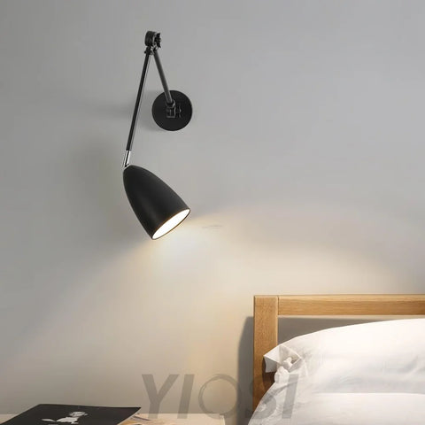 Adjustable Swing Arm Wall Sconce - Flexible, Swing Arm Sconce-1-Yiosilamp