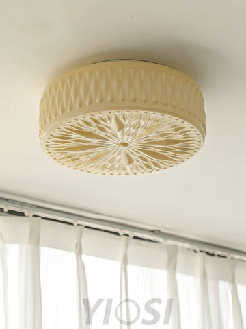 Adler Flush Mount Ceiling Light  ∅ 15″ - Chloe, Flush Mounts-1-Yiosilamp