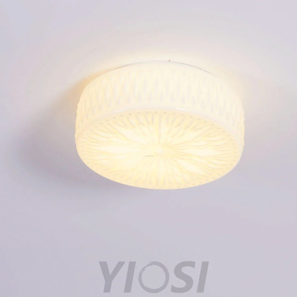 Adler Flush Mount Ceiling Light  ∅ 15″ - Chloe, Flush Mounts-1-Yiosilamp