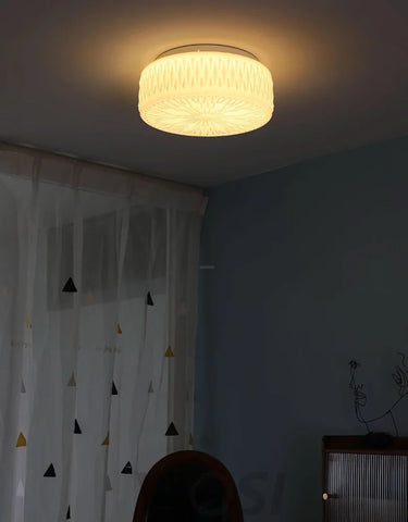 Adler Flush Mount Ceiling Light  ∅ 15″ - Chloe, Flush Mounts-1-Yiosilamp