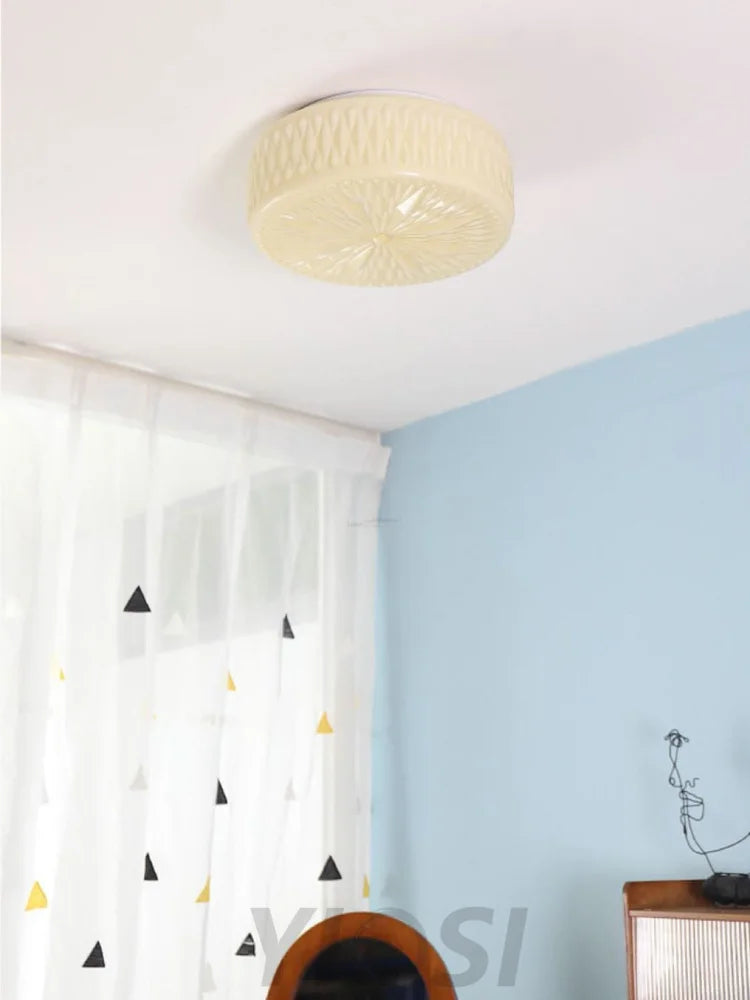 Adler Flush Mount Ceiling Light  ∅ 15″ - Chloe, Flush Mounts-1-Yiosilamp