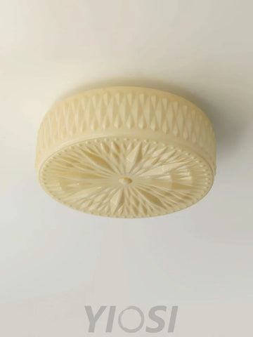 Adler Flush Mount Ceiling Light  ∅ 15″ - Chloe, Flush Mounts-1-Yiosilamp