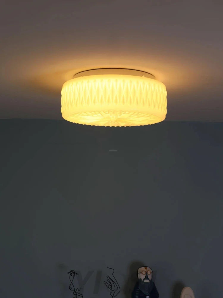 Adler Flush Mount Ceiling Light  ∅ 15″ - Chloe, Flush Mounts-1-Yiosilamp