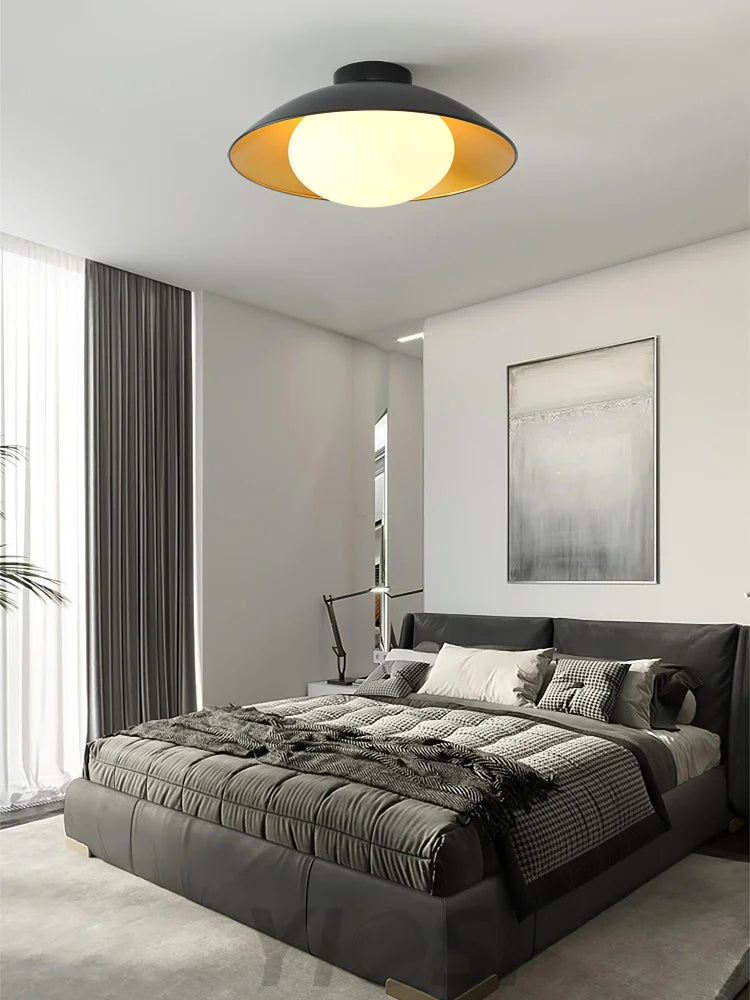 Adrienne Ceiling Lamp  ∅ 16.9″ - Semi Flush Mounts-1-Yiosilamp