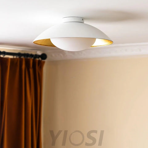 Adrienne Ceiling Lamp  ∅ 16.9″ - Semi Flush Mounts-1-Yiosilamp