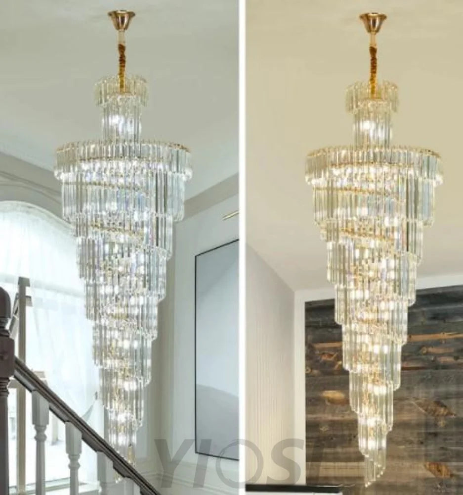 Adrinus Multiple Tier Crystal Chandelier