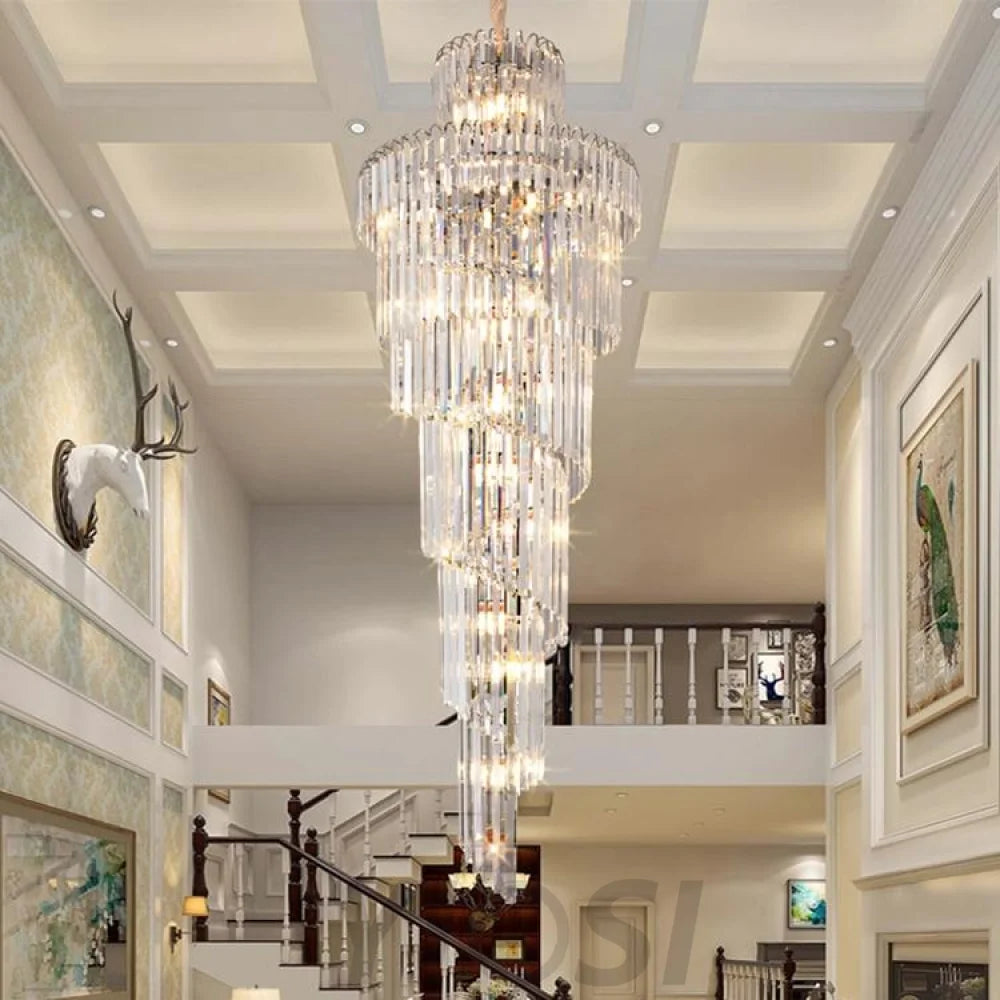 Adrinus Multiple Tier Crystal Chandelier