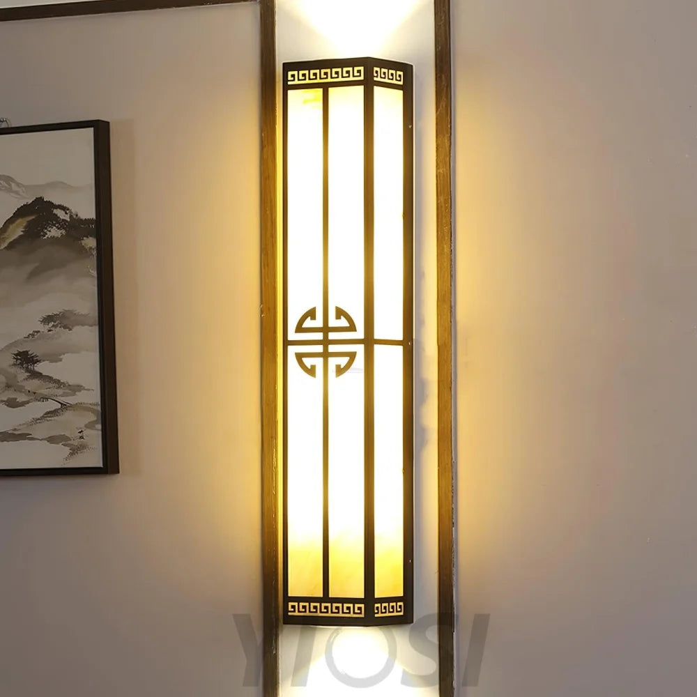 After Hours Wall Sconce - Alabaster-1-Yiosilamp