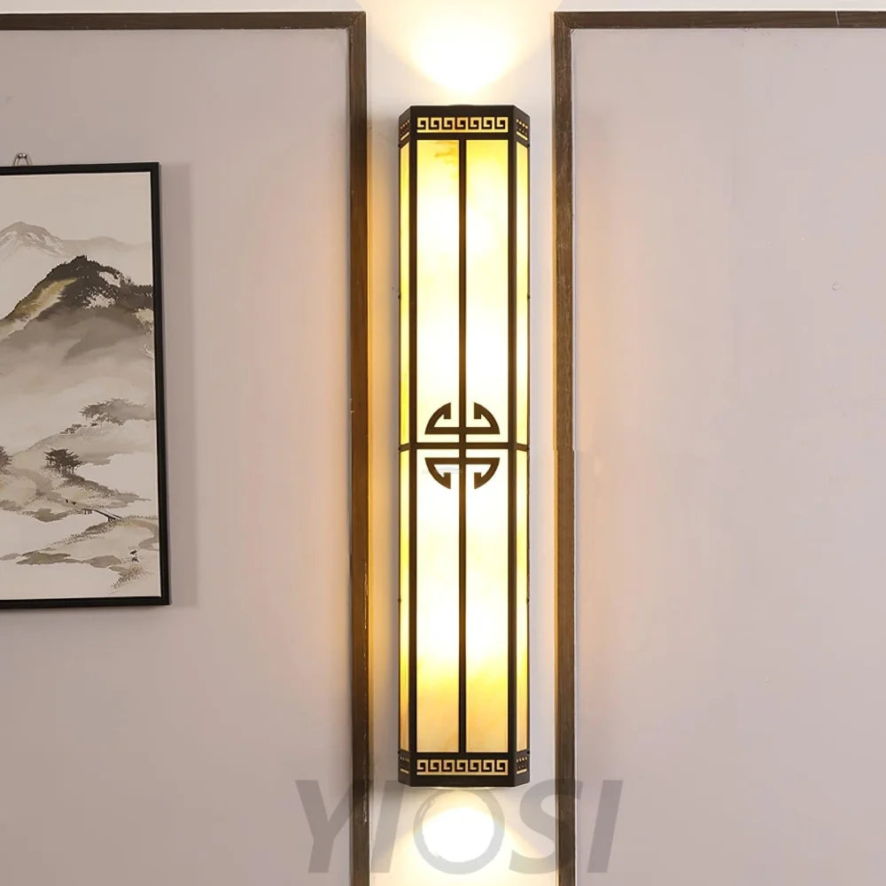 After Hours Wall Sconce - Alabaster-1-Yiosilamp