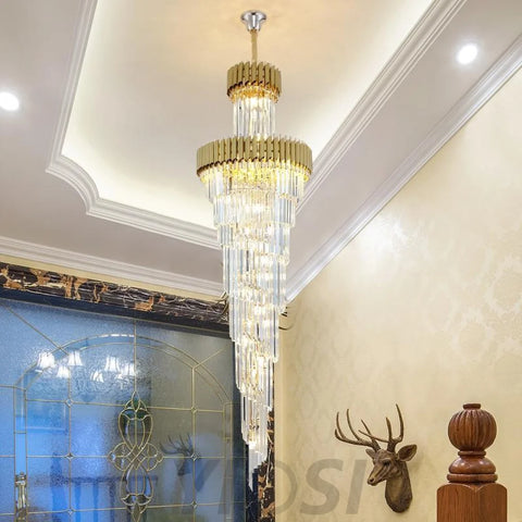 Agamemnon Multiple Tier Crystal Chandelier