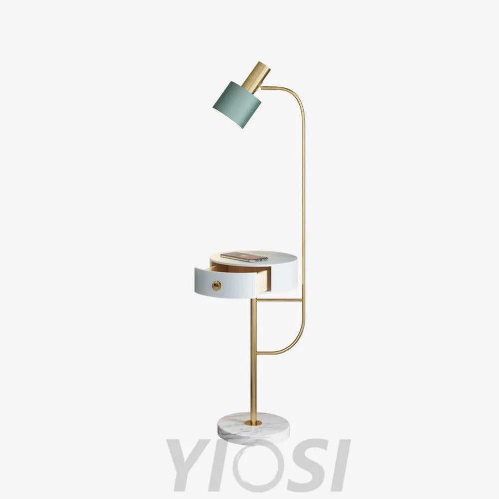 Agueda Floor Lamp ∅ 11.8″ - Yiosilamp