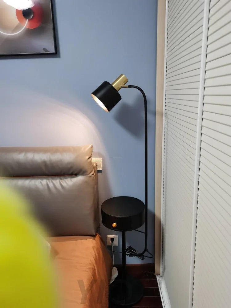 Agueda Floor Lamp ∅ 11.8″ - Yiosilamp