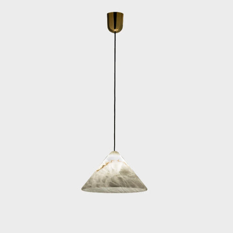 Aidan Modern Alabaster Kitchen Island Pendant Light Large-D13’’ For Living Room Kitchen