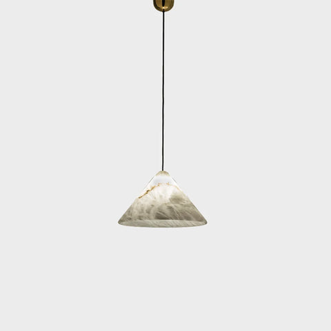 Aidan Modern Alabaster Kitchen Island Pendant Light Small-D7.87’’ For Living Room Kitchen