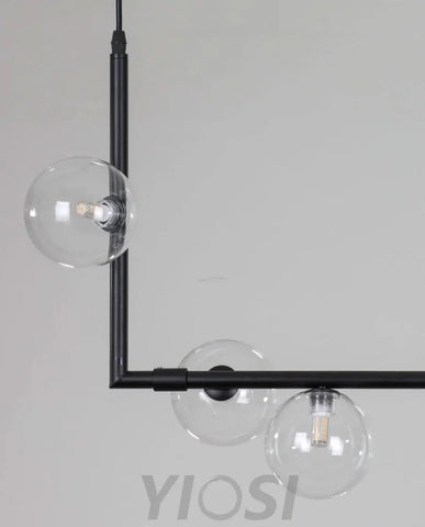 Air 73 Glass Pendant, Dining table pendant light, Kitchen Island Light - Yiosilamp