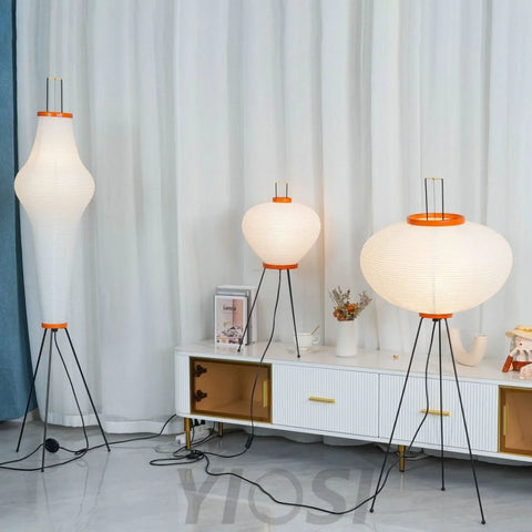 Akari Paper Floor Lamp - Yiosilamp