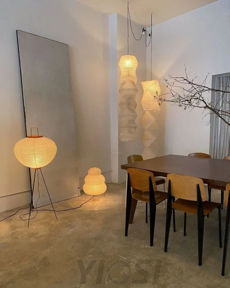 Akari Paper Floor Lamp - Yiosilamp