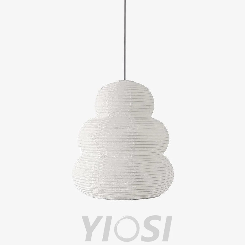 Akari Paper Pendant - Akari, Modern pendant light, Paper-1-Yiosilamp