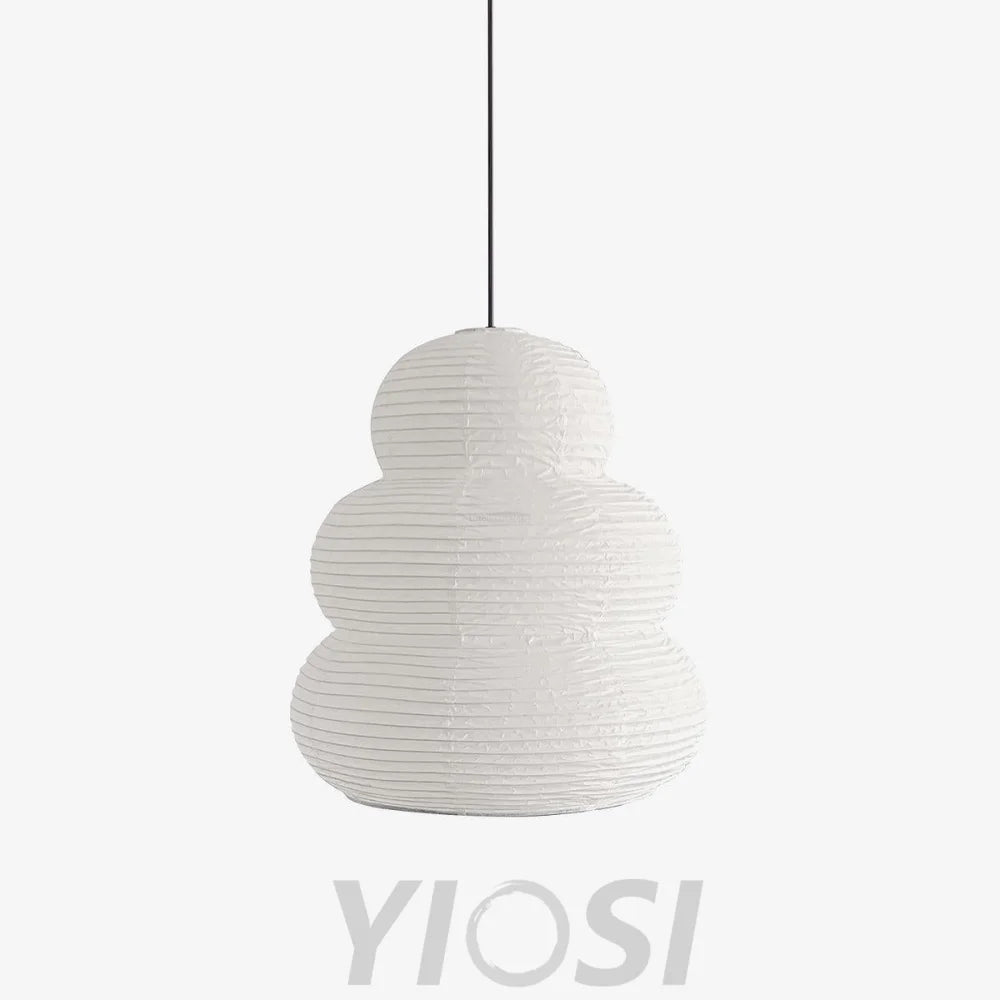 Akari Paper Pendant - Akari, Modern pendant light, Paper-1-Yiosilamp