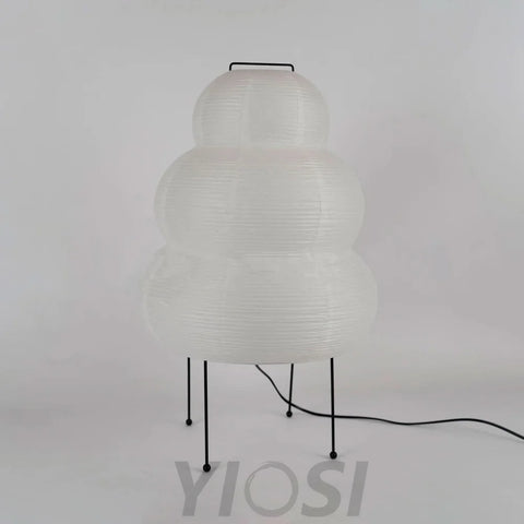 Akari Paper Round Table Lamp - Yiosilamp