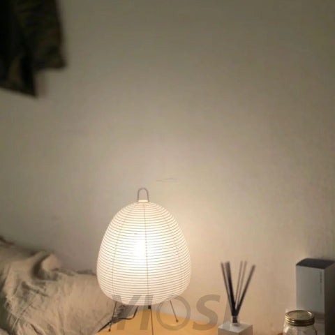 Akari Paper Round Table Lamp - Yiosilamp