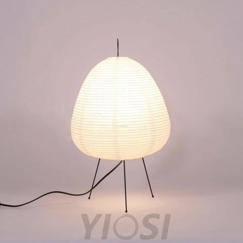 Akari Paper Round Table Lamp - Yiosilamp